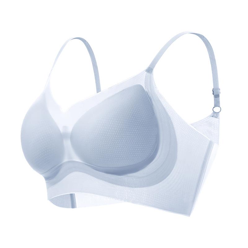 ブラジャー レディース キャミソール 薄手 接触冷感 美背 無縫製 ノンワイヤー 通気性 ズレ防止 背中見せ 快適 インナー トップス 春夏