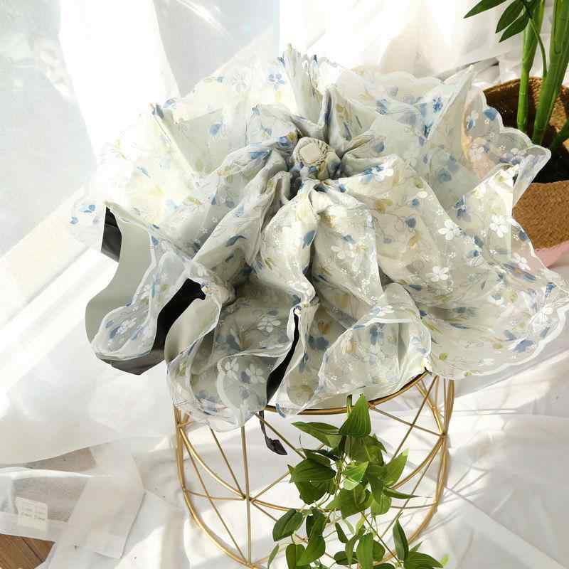 傘 レディース レース 日傘 プリンセス 晴雨兼用 UVカット 紫外線対策 三つ折り 韓国風 ダブルレイヤー 木花柄 牡丹柄 愛心柄 ピンク系 ブルー系 パープル系 ベージュ系 手動開閉