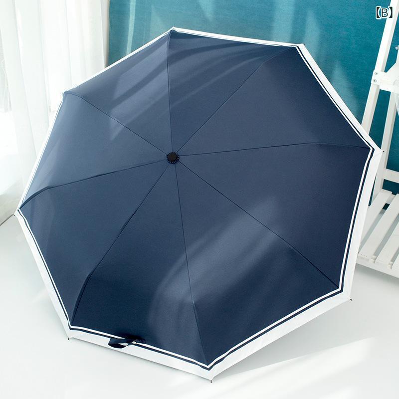 傘 レディース メンズ 折りたたみ傘 晴雨兼用 日傘 UVカット 手動 軽量 コンパクト シンプル かわいい 無地 学生 通勤