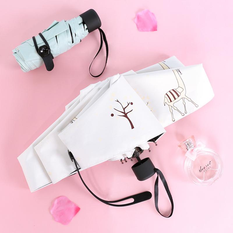 傘 レディース 学生 晴雨兼用 五つ折りたたみ傘 ミニ ポケッタブル 紫外線対策 日傘 雨傘 軽量 コンパ..