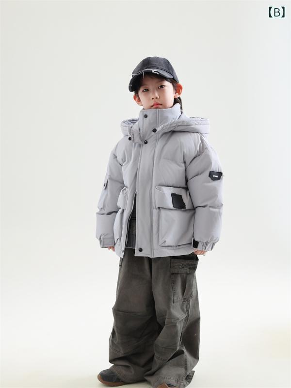 子供服 ダウンジャケット アウター 韓国風 ボーイズ スキーウェア 秋冬 中綿入り ...