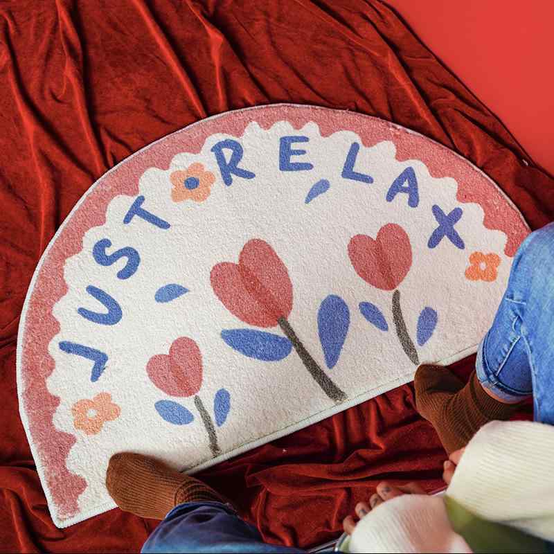 マット 玄関マット バスマット ベッドサイドマット 40x60cm 50x80cm ポリエステル製 吸水性 滑り止め付..