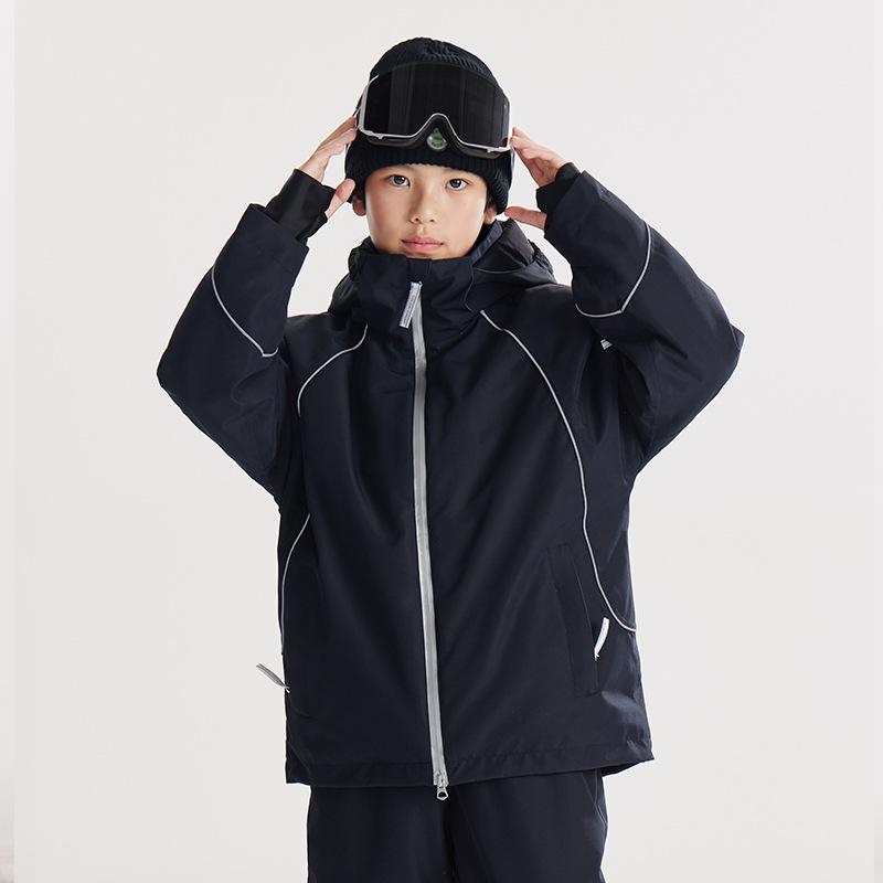 スキーウェア キッズ 子供用 スキー ジャケット パンツ 上下セット 防寒 撥水加工 アウトドア スポーツ..