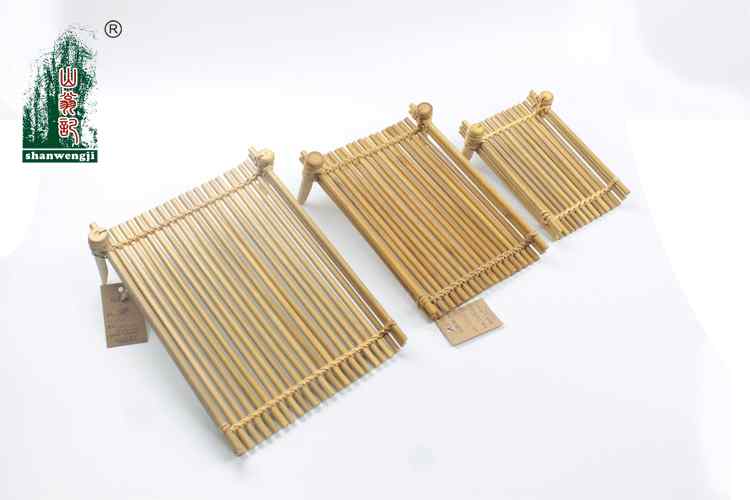 竹製トレー 和食レストラン ディスプレイ用品 寿司 刺身 盛り付け プレート 古民家風