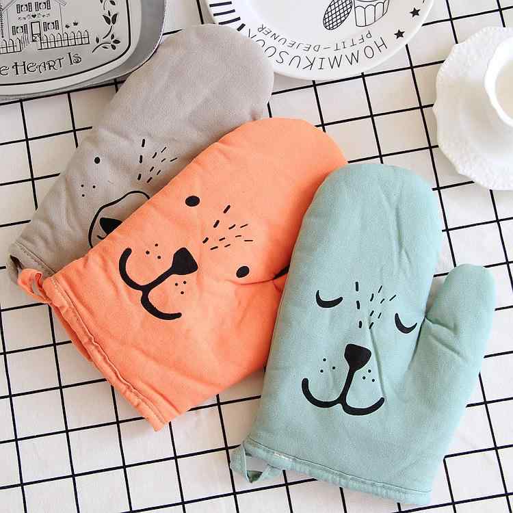 ミトン レディース メンズ 男女兼用 オーブンミトン 厚手 キッチンミトン 鍋つかみ 耐熱 グリーン グレ..