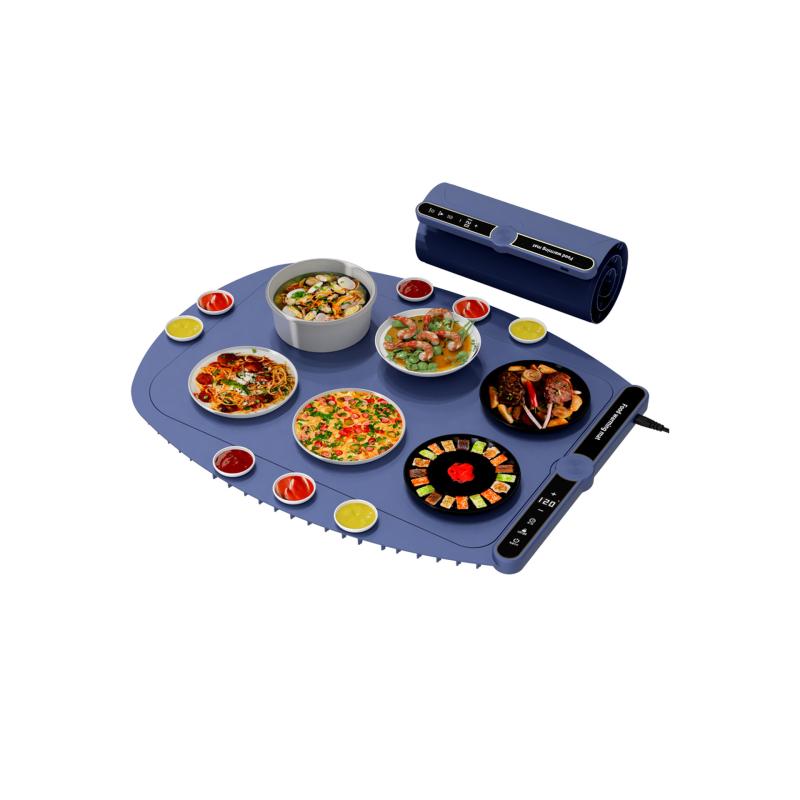 暖菜板 スマート IH保温調理器 卓上 電気 加熱 保温器 食品ヒーター ウォーマー