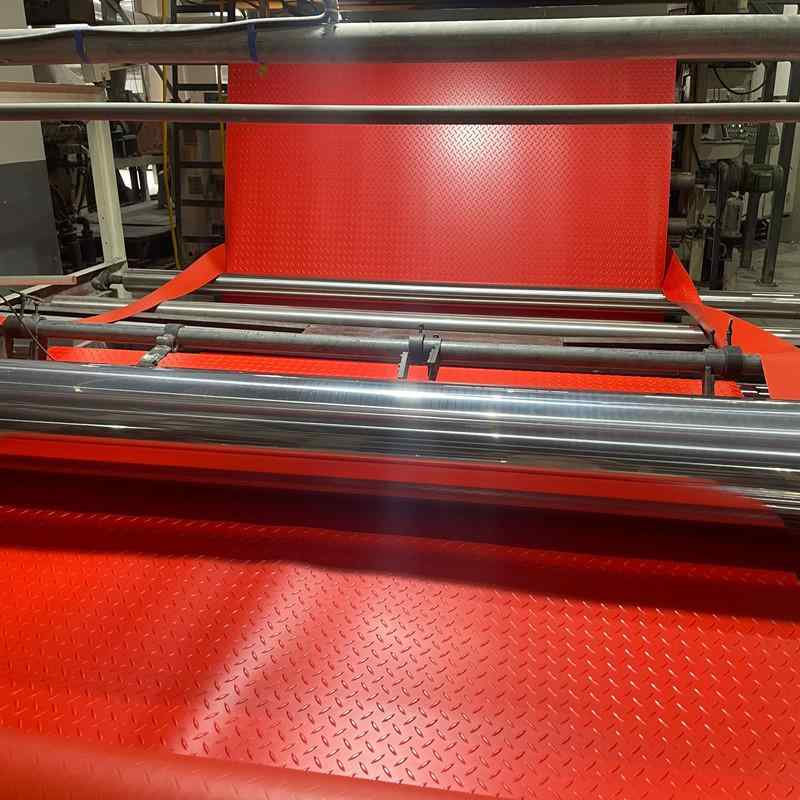 マット PVC フロアマット 玄関マット キッチンマット 厚手 防水 防滑 車庫 敷き詰め 幾何学模様 無地 ..