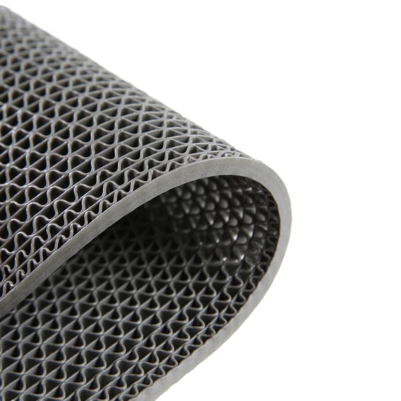 フロアマット 浴室マット キッチンマット PVC製 防水 防滑 カット可能 厚手 無地 長方形 レッド グリー..