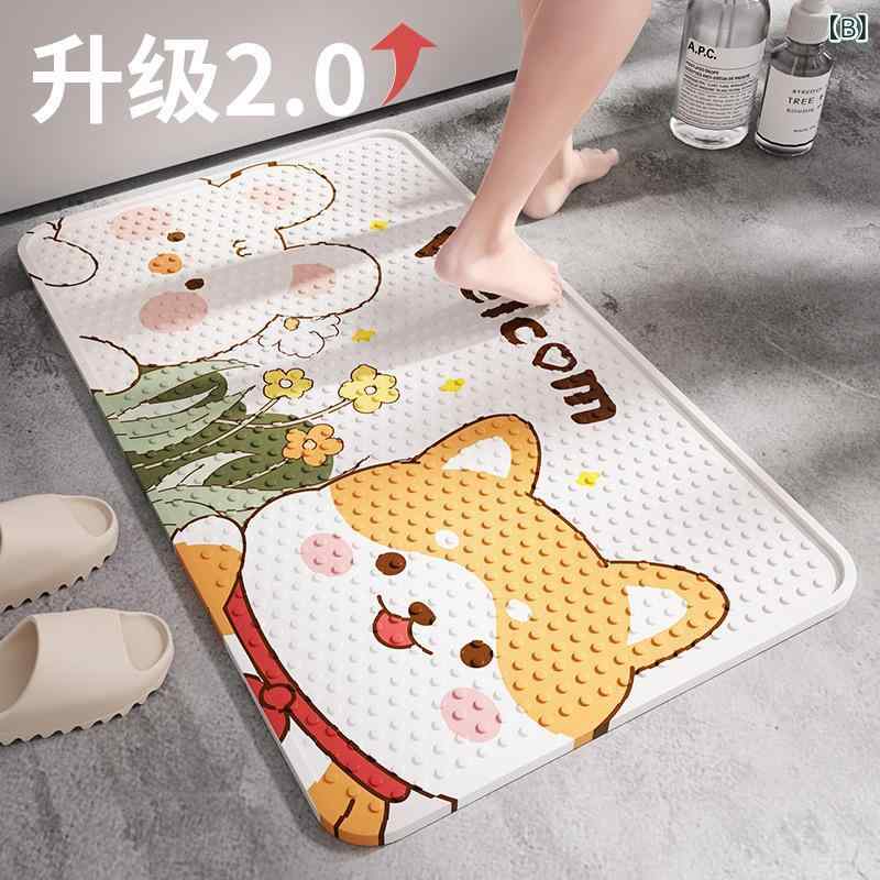 マット キッズ用 バスマット PVC 滑り止め 吸盤付き お風呂マット 浴室マット 40x70cm 50x80cm かわいい アニマル柄