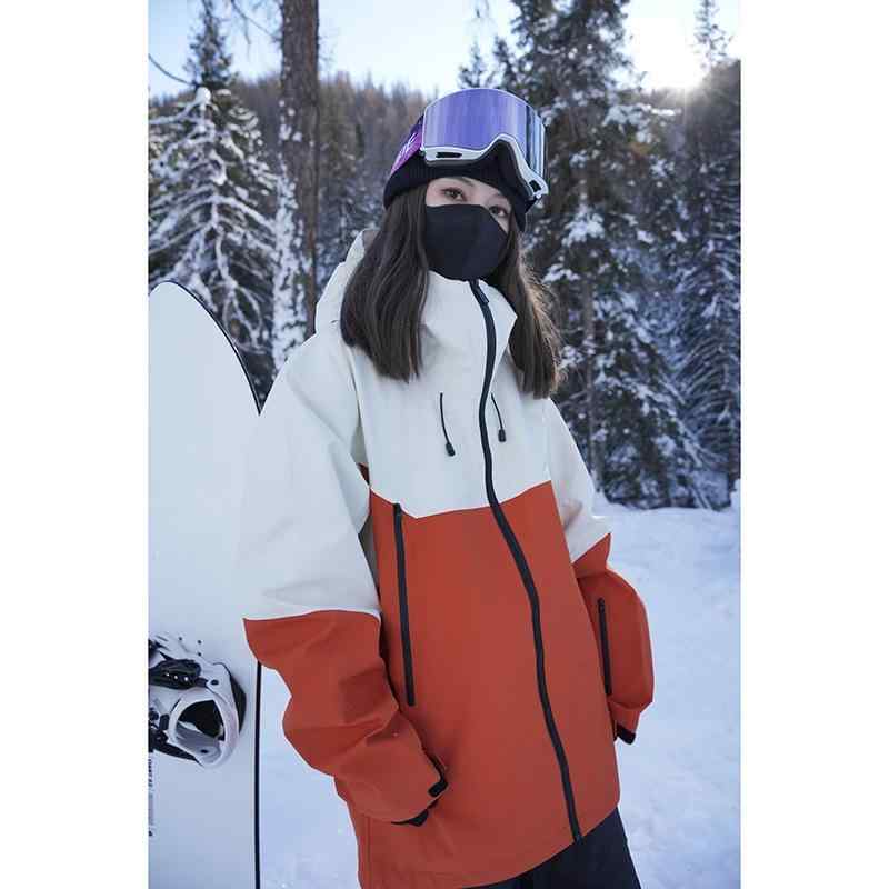スキーウェア レディース メンズ 防水 防風 アウター ジャケット 単板 スキー アウトドア ウェア 男女..