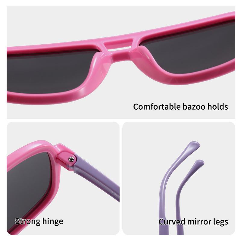 サングラス キッズ 子供用 男の子 女の子 UV400 偏光レンズ シリコンフレーム 紫外線カット スポーツ 運動 登山 ビーチ アウトドア 黒 赤 ピンク 青