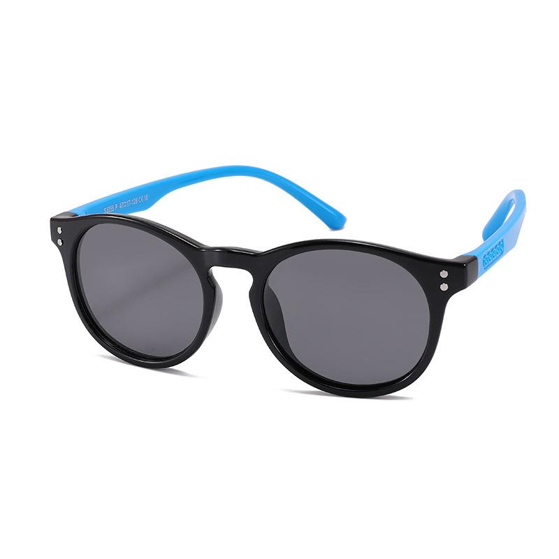 Goggles, Sun Glass - サングラス 子供用 男女兼用 シリコンフレーム 偏光レンズ UV400 紫外線対策 ファッション トレンド スキー 登山 アウトドア スポーツ ピンク系 ブラック ブルー