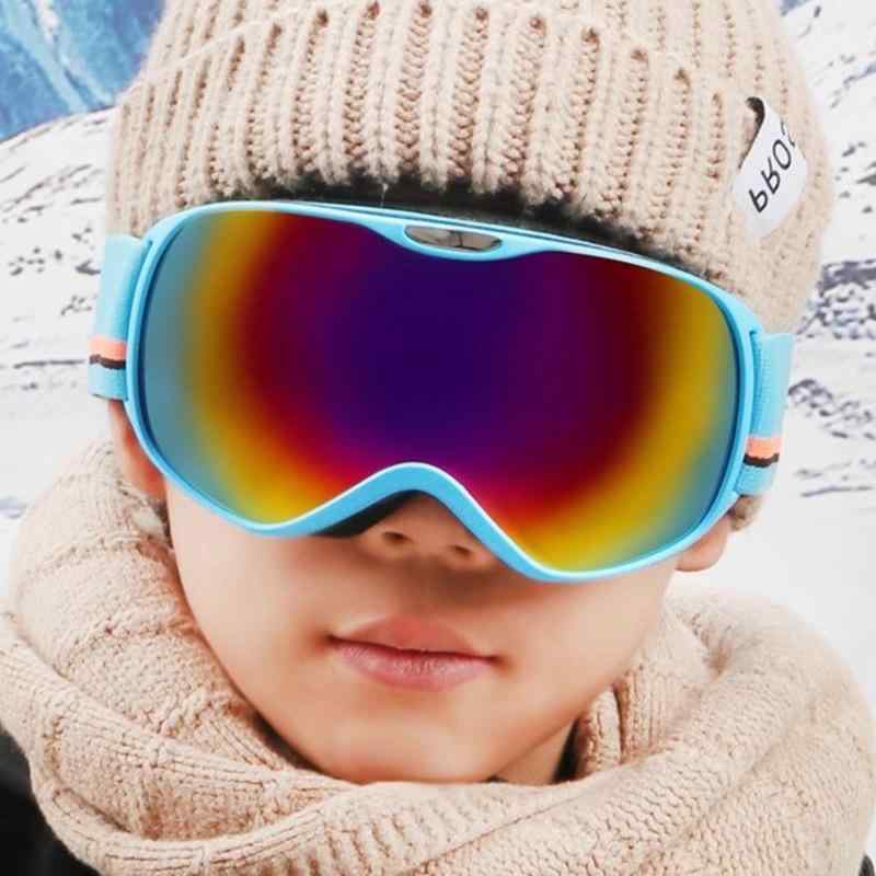ゴーグル キッズ 子供用 スキー スノーボード 雪遊び 紫外線対策 防風 防砂 3歳 4歳 5歳 6歳 7歳 8歳 9歳 10歳 11歳 12歳