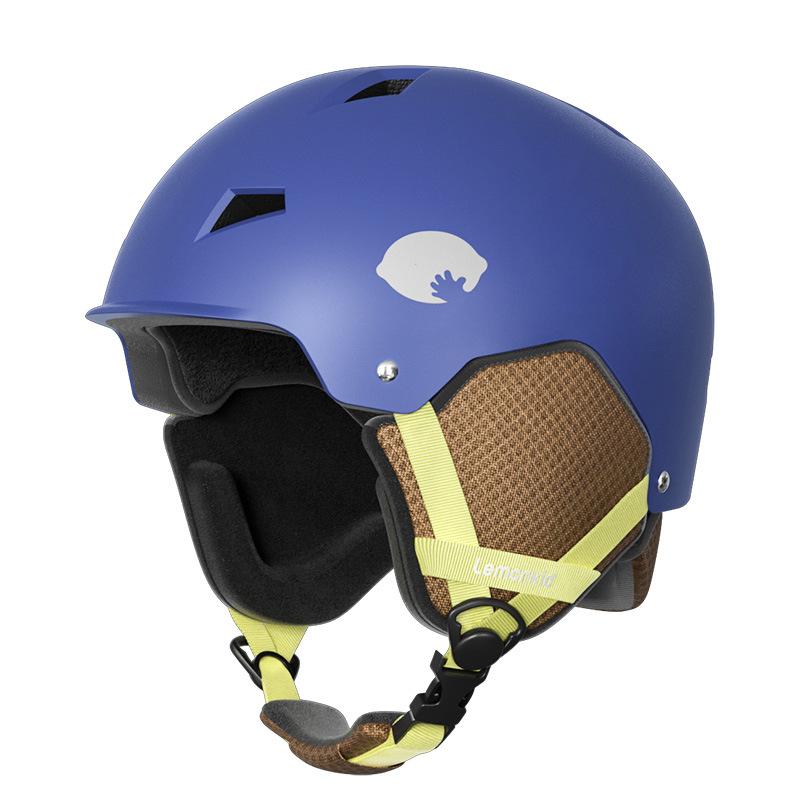 ヘルメット キッズ 子供用 スキー スノーボード プロテクター 雪山用 男女兼用 50-54cm ABS EPS 景泰藍 浅羽粉 云霜紫 追尘绿