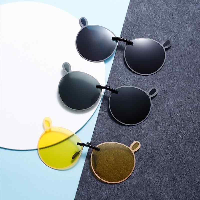 Goggles, Sun Glass - サングラス キッズ 子供用 偏光レンズ UV400 紫外線カット クリップオン 近視用 ブラック グレー