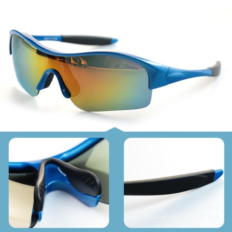 サングラス 子供用 男女兼用 偏光レンズ スポーツサングラス サイクリング サイクル 紫外線対策 UVカッ..