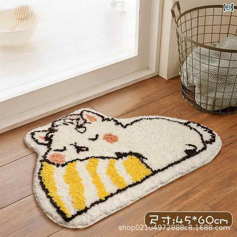 マット レディース トイレマット バスマット 浴室マット ドアマット 玄関マット かわいい パンダ 滑り止め 吸水 洗える 春夏