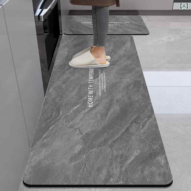 マット レディース メンズ 珪藻土 バスマット キッチンマット 足拭きマット 滑り止め付き 吸水 速乾 防..