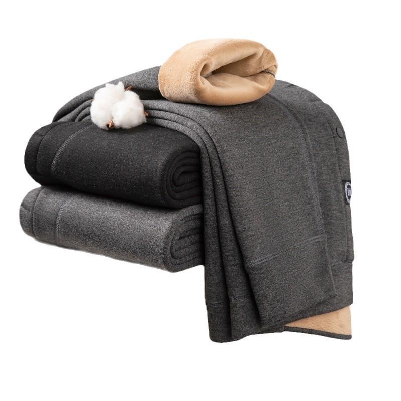 メンズ インナー あったか ラインパンツ 裏起毛 防寒 暖か 厚手 スパッツ レギンス ポリエステル 無地 ブラック グレー 秋冬