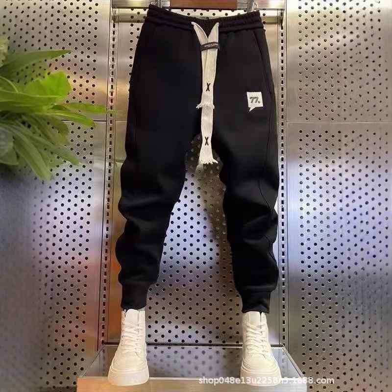 パンツ メンズ 男性用 テーパードパンツ カジュアルパンツ スラックス ストレートパンツ ドロストパンツ イージーパンツ ポリエステル ブラック レッド グリーン