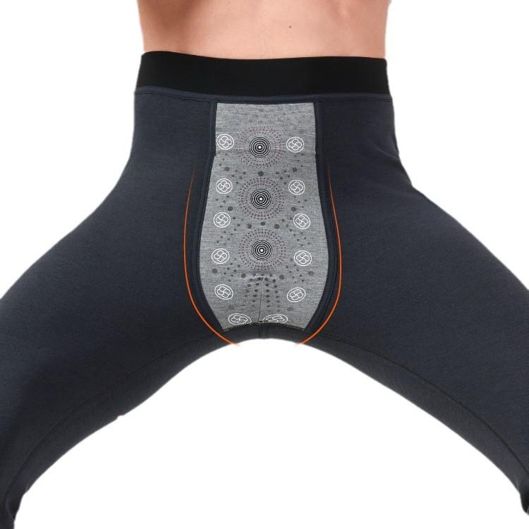 レギンス メンズ 男性用 秋冬 裏起毛 防風 伸縮性 あったか インナーパンツ スパッツ 黒