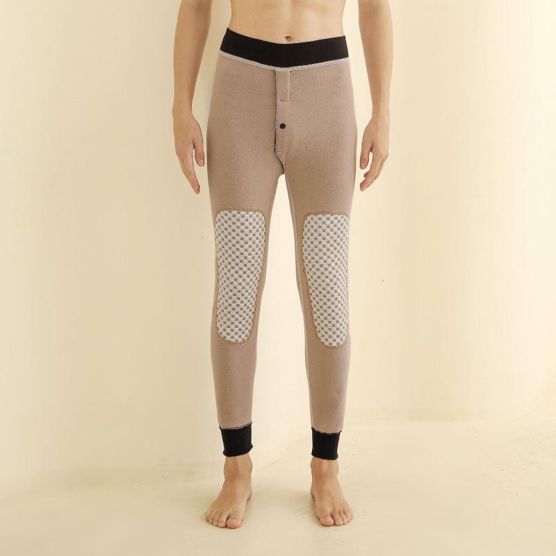 防寒パンツ 男女兼用 メンズ レディース 裏起毛 厚手 冬用 レギンス スパッツ グラフェン 膝当て あったかインナー 暖かい 無地 アクリル