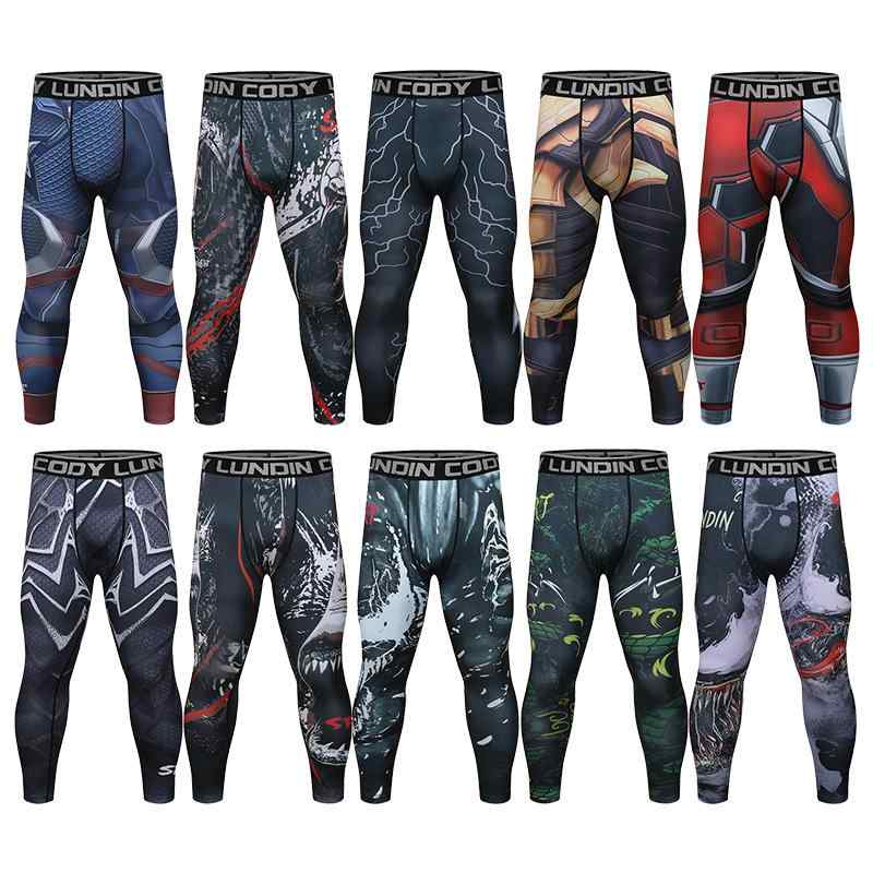 スポーツタイツ メンズ 男性用 伸縮性 コンプレッションタイツ ランニング トレーニング フィットネス ウェア ポリエステル 吸湿速乾 通気性