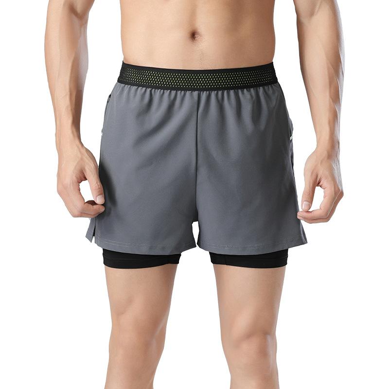 ・カテゴリ: パンツ・パンツ丈: ショート・スタイル: カジュアル, スポーツ・対象: メンズ・素材: ポリエステル92%, スパンデックス8%・機能: 速乾・フィット: タイト・カラー: ブラック, ライトグレー, ロイヤルブルー・サイズ: M, L, XL, 2XL, 3XL, 4XL, 5XL・ウエスト: ミドルウエスト・用途: ランニング, スポーツ, サイクリング, 各種球技