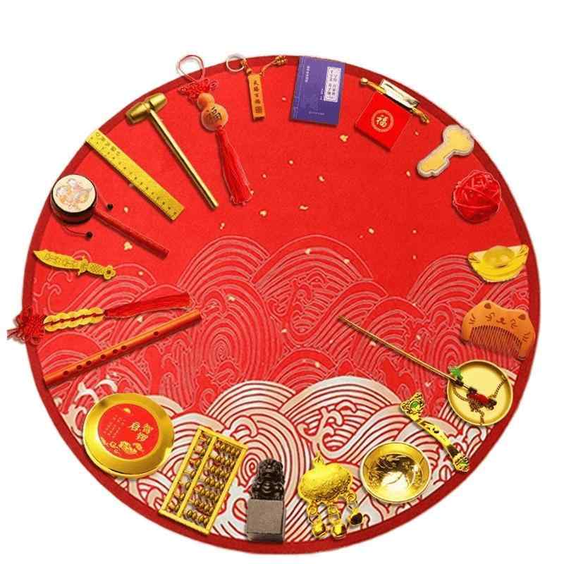 その他 ケーキ架 场地布置道具 抓周 おもちゃ セット 一歳 誕生日 飾り付け T型 地毯