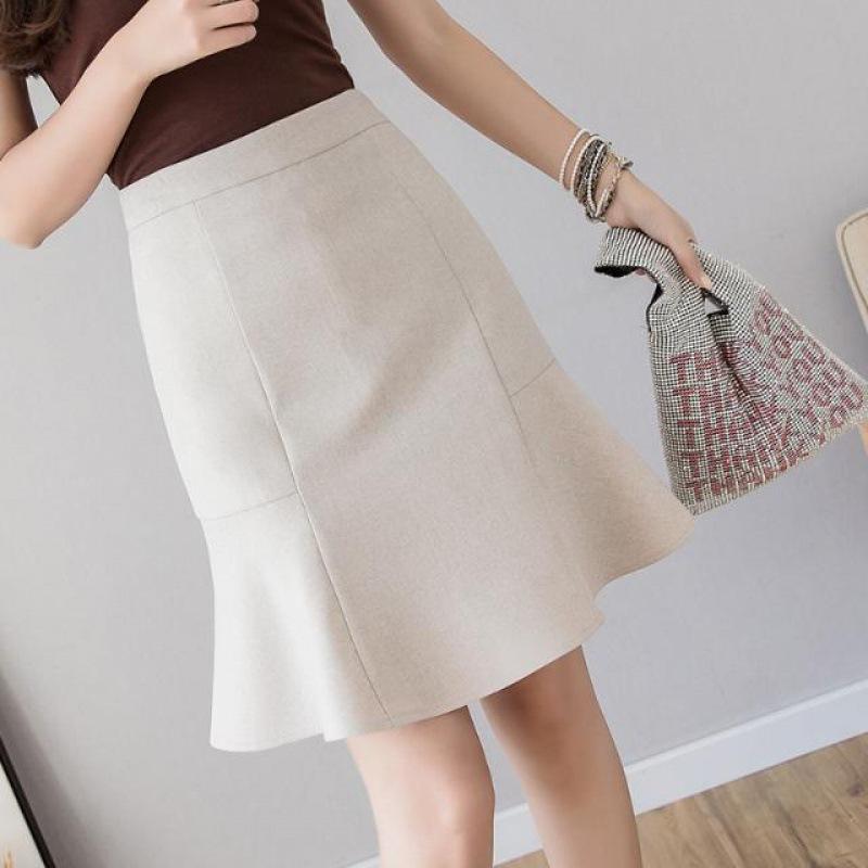 スカート レディース Aラインスカート タイトスカート ミニスカート ハイウエスト 無地 シンプル OL 通..