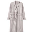 バスローブ レディース メンズ ペア 部屋着 寝巻き パジャマ 長袖 厚手 ポリエステル 無地 Vネック あったか 秋冬 春夏 リラックス ウェア