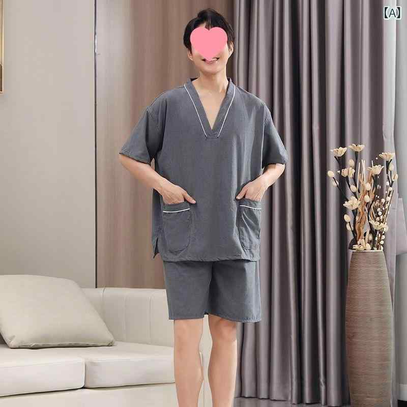 浴袍 男性用 女性用 ペアルック サウナ バスローブ 綿混紡 春季 ホワイト グレー ピンク系 レッド系 グリーン系 部屋着 ルームウェア