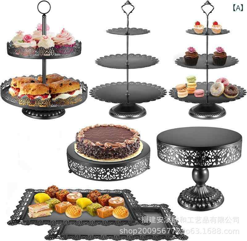 ケーキスタンド デザート台 菓子皿 
