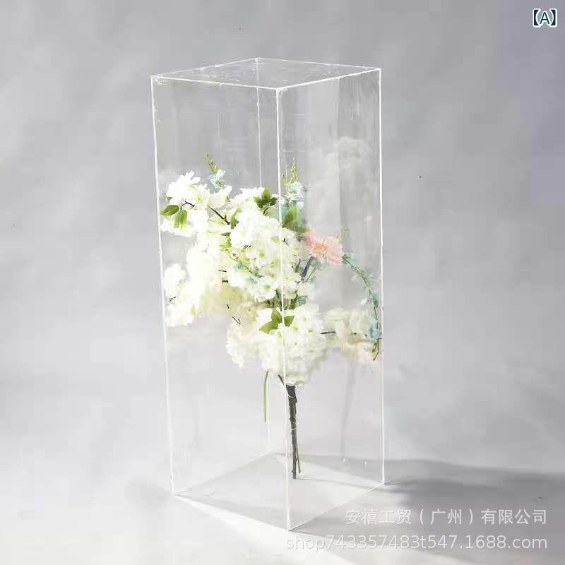 Interior Accessories - ウェディング アクリル製ステージ 花台 ホテル ウェディング装飾 欧米風 スクエア колонна колонна 花器 宴会 イベント ディスプレイ