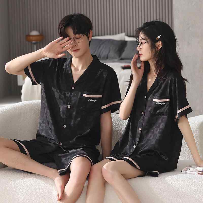 パジャマ レディース 接触冷感 半袖 短パン 薄手 寝巻き 接触冷感 ルームウェア 部屋着 ポリエステル ..