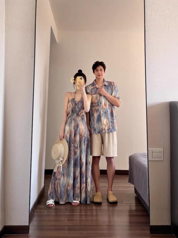 ワンピース レディース リゾートワンピース 吊りスカート 花柄 サマーワンピース 海 ビーチ 旅行 休日 カジュアルスタイル