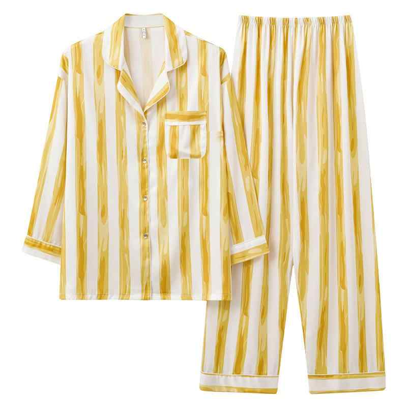 パジャマ レディース 春夏 接触冷感 長袖 ルームウェア 上下セット 寝巻き 部屋着 ポリエステル 涼しい..