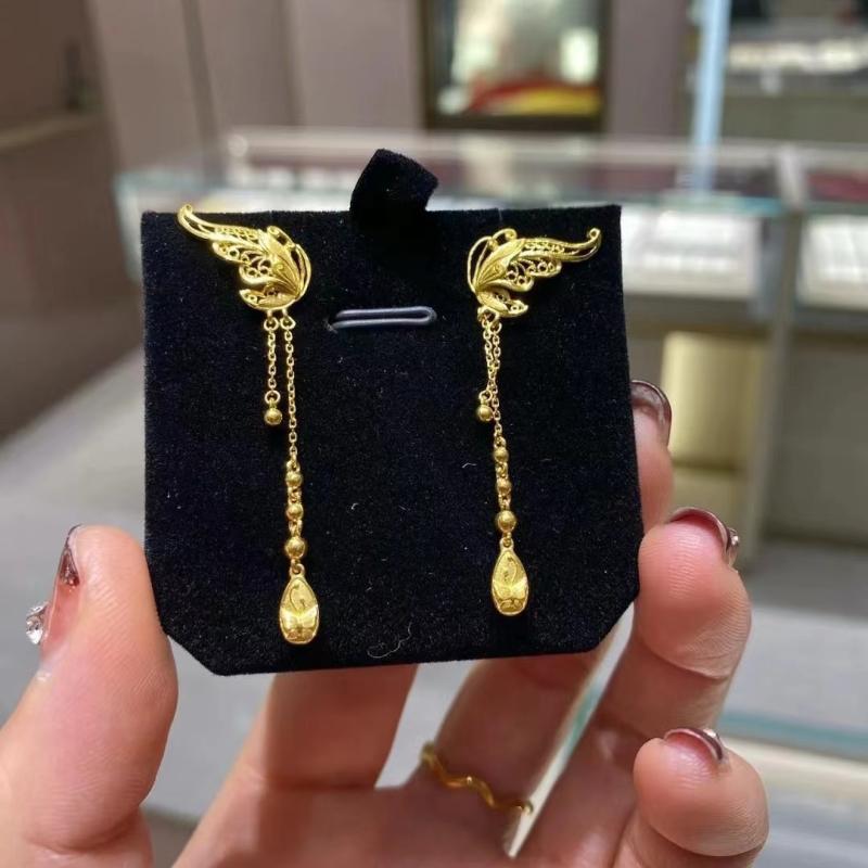 ピアス レディース 銅製 蝶 バタフライ モチーフ イヤリング レトロ アンティーク エスニック アクセサリー ジュエリー ギフト プレゼント