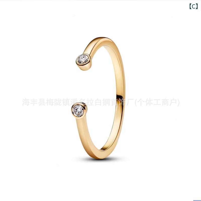 指輪 レディース S925 シルバー ハート 蝶 バタフライ ジルコニア ファッションリ...