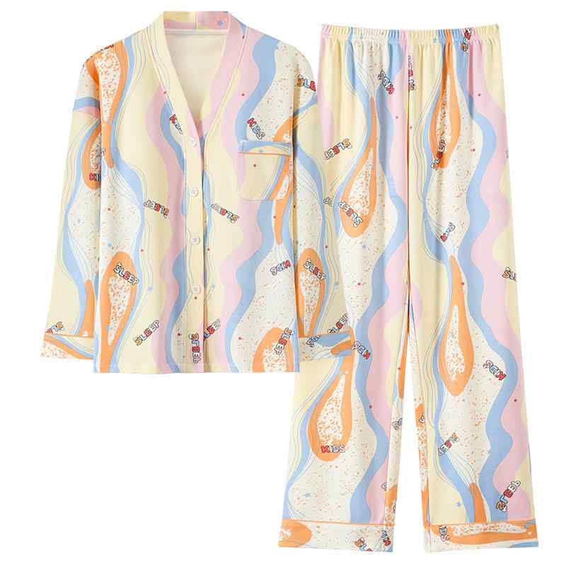 パジャマ レディース 秋冬 長袖 長ズボン Vネック カーディガン 厚手 あったか 暖かい 保温 ルームウェア 部屋着 リラックスウェア ゆったり 婦人 女性 旅行 普段使い