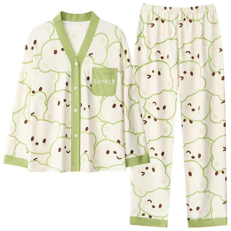 パジャマ レディース 秋冬 長袖 前開き 和風 カーディガンタイプ 再生繊維 ホームウェア 上下セット ルームウェア 部屋着 寝間着 旅行用 ホテル 浴場 リラックスウェア