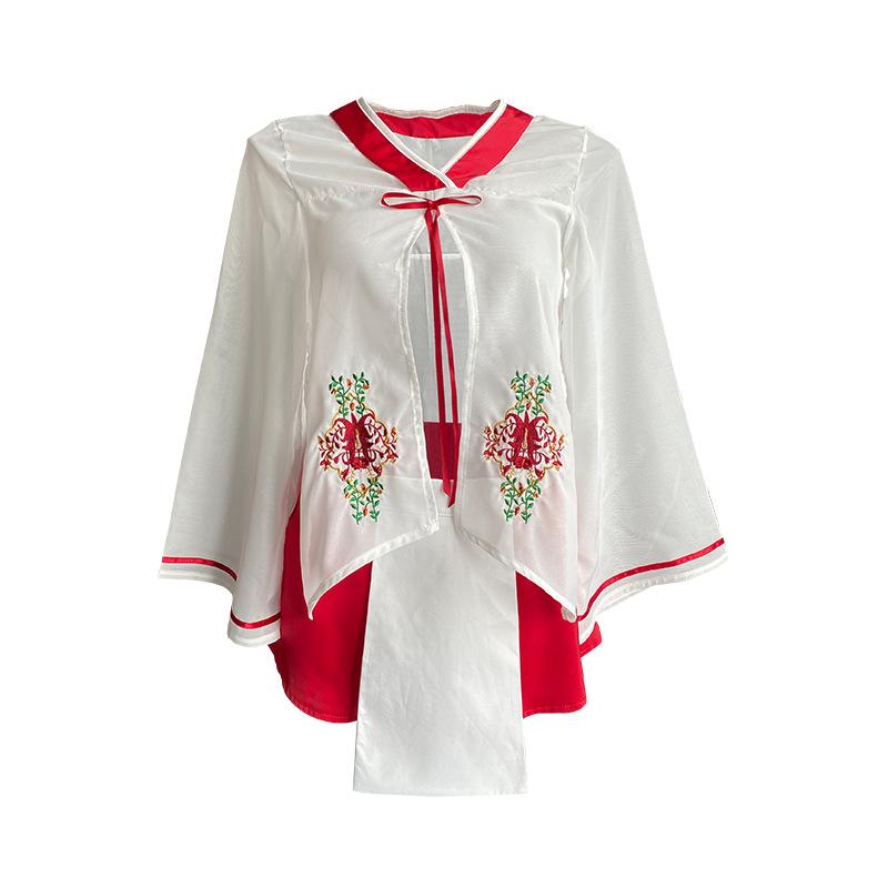 和服 レディース セクシー ランジェリー ポリエステル 誘惑 寝巻き ナイトウェア コスチューム 衣装 写真色