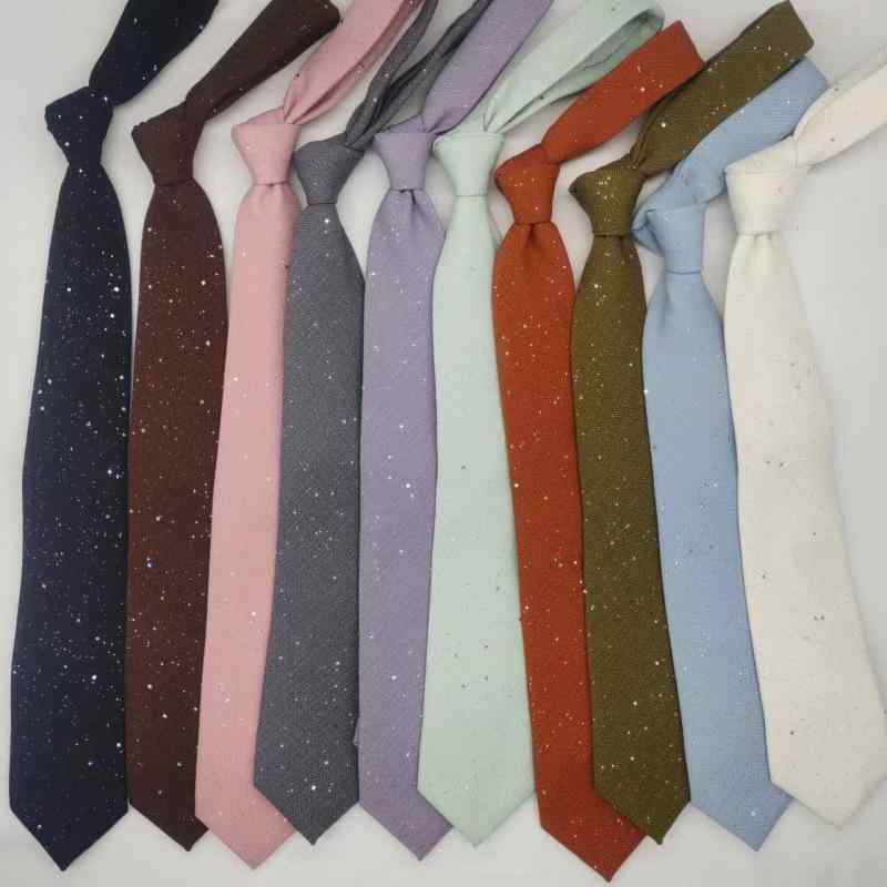 ネクタイ 子供用 混紡 水玉 ドット柄 舞台 司会 結婚式 フォーマル カジュアル コーデ(x10)