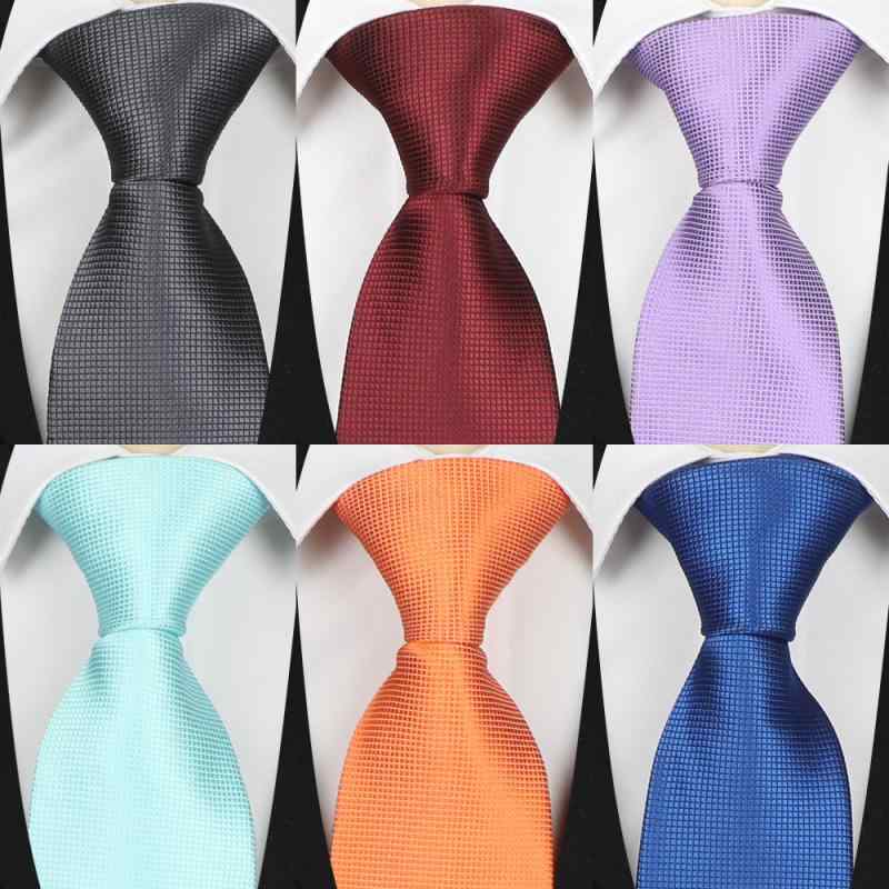 ネクタイ メンズ 男性用 8cm幅 刺繍 ジャカード 織 ポリエステル フォーマル ビジネス カジュアル 無地