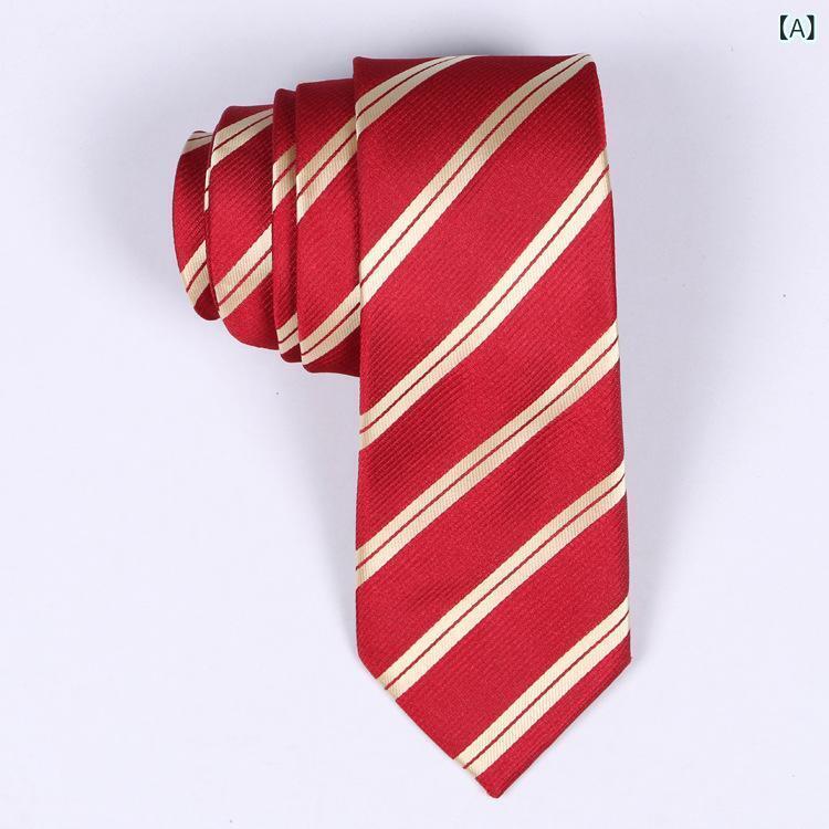 制服 学生 スカーフ 制服リボン ストライプ トリミング スクールリボン 赤 紺 コスプレ アイドル かわいい