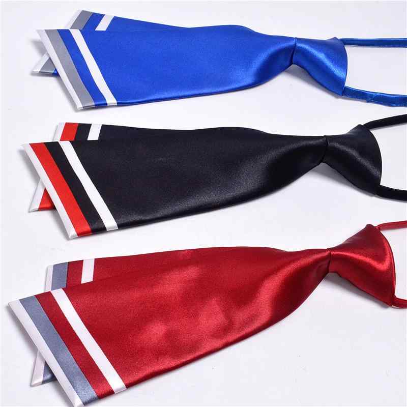 ネクタイ 男性用 水兵舞 宴会 ビジネス フォーマル ダブルブレード 剣先 幾何学模様 配色 ポリエステル ブラック ワインレッド ネイビー ブルー レッド