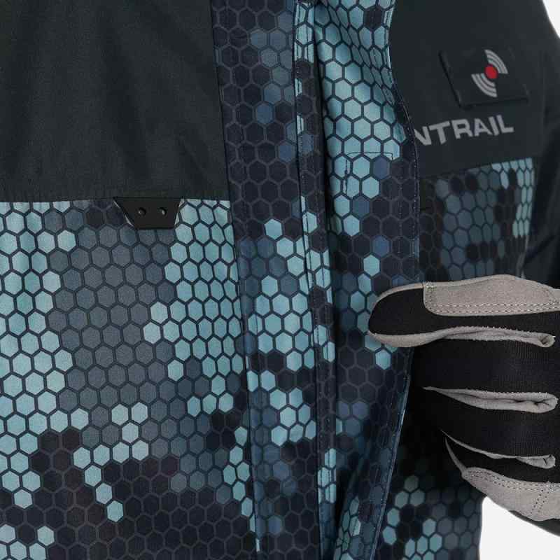 楽天シャドーテールマウンテンパーカー メンズ 防風 防水 防寒 アウトドア 登山 釣り 旅行 キャンプ ウェア ジャケット 黒 赤 迷彩