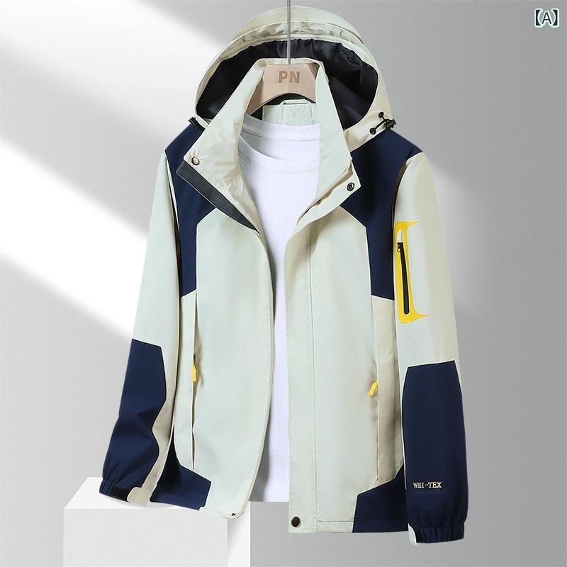 マウンテンパーカー メンズ レディース 撥水 防風 アウター ジャケット 登山ウェア アウトドアウェア 春秋冬 ペア カップル ユニセックス 白 黒 灰色 紺色 紫 ピンク 迷彩 M L XL 2XL 3XL 4XL 5XL 6XL
