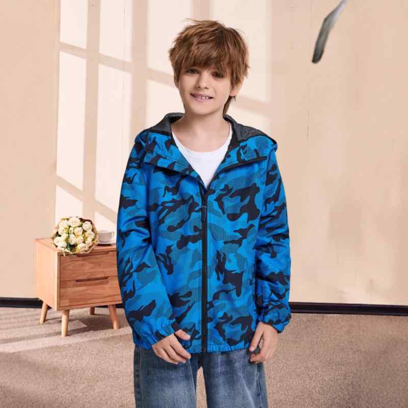 子供服 アウター ジャケット 春秋 男の子 迷彩 防風 ジャンパー 8歳 10歳 12歳 14歳 ポリエステル 中 大童 ボーイズ 灰緑 カーキ 赤色