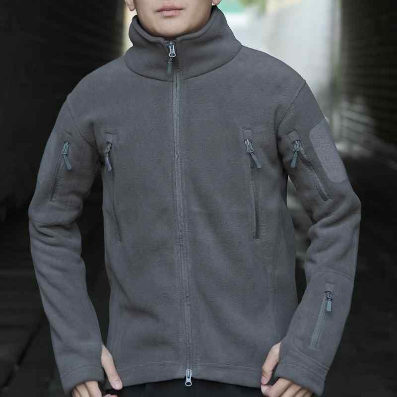 ・項目名: カテゴリ・値: フリース・項目名: 対象・値: 男性・項目名: 機能・値: 保温・項目名: スタイル・値: 立ち襟・項目名: 素材・値: フリース・項目名: 柄・値: 無地・項目名: 対象年齢・値: 成人・項目名: タイプ・値: 無地ベーシック・項目名: 適用シーン・値: ランニング, スポーツ, 登山, キャンプ・項目名: カラー・値: グレー, ブラック, グリーン, CP迷彩・項目名: サイズ・値: S, M, L, XL, 2XL